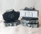 Натуральное мыло-скраб с углем «Грозовой перевал» 